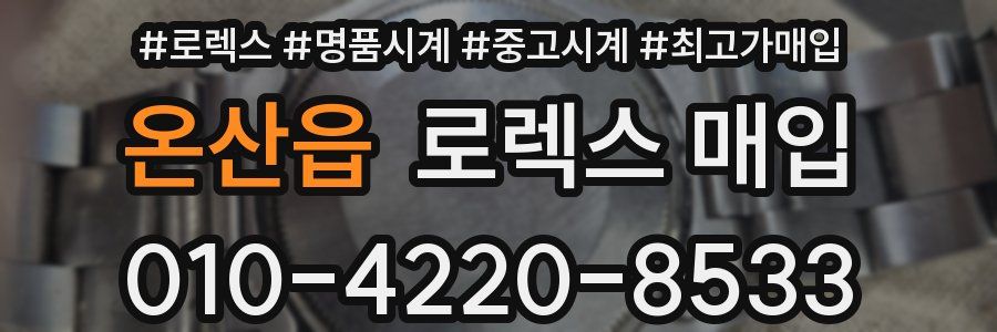 온산읍 로렉스 매입