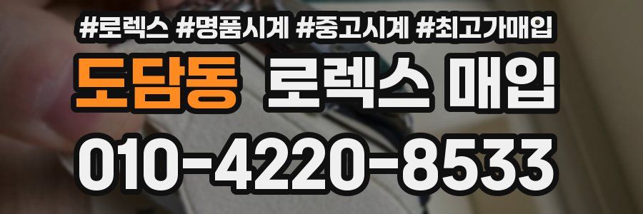 도담동 로렉스 매입