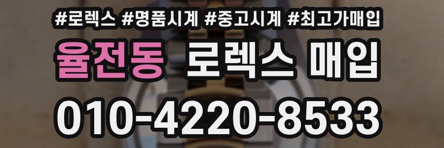 율전동 로렉스 매입