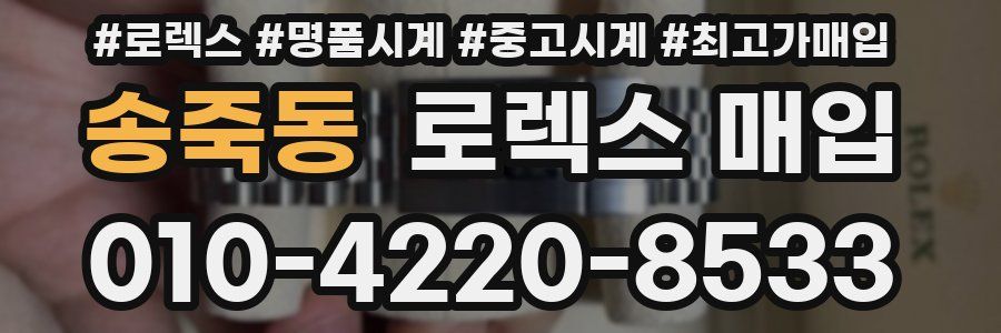 송죽동 로렉스 매입