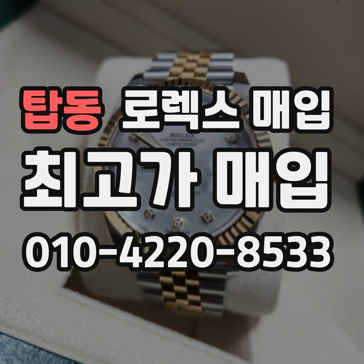 탑동 로렉스 매입 신형과 구형 구분이 왜 중요한가요