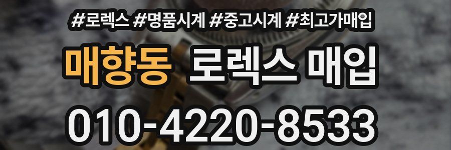 매향동 로렉스 매입