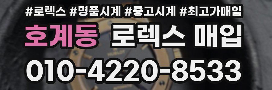 호계동 로렉스 매입