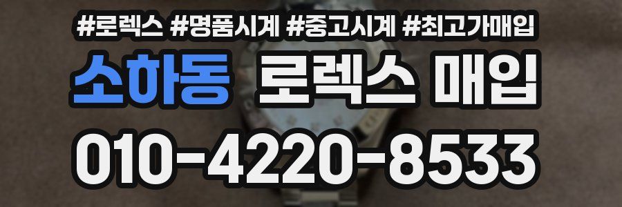 소하동 로렉스 매입