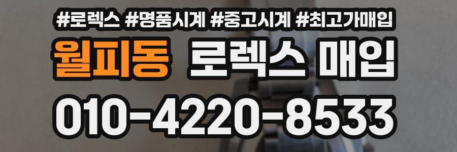 월피동 로렉스 매입