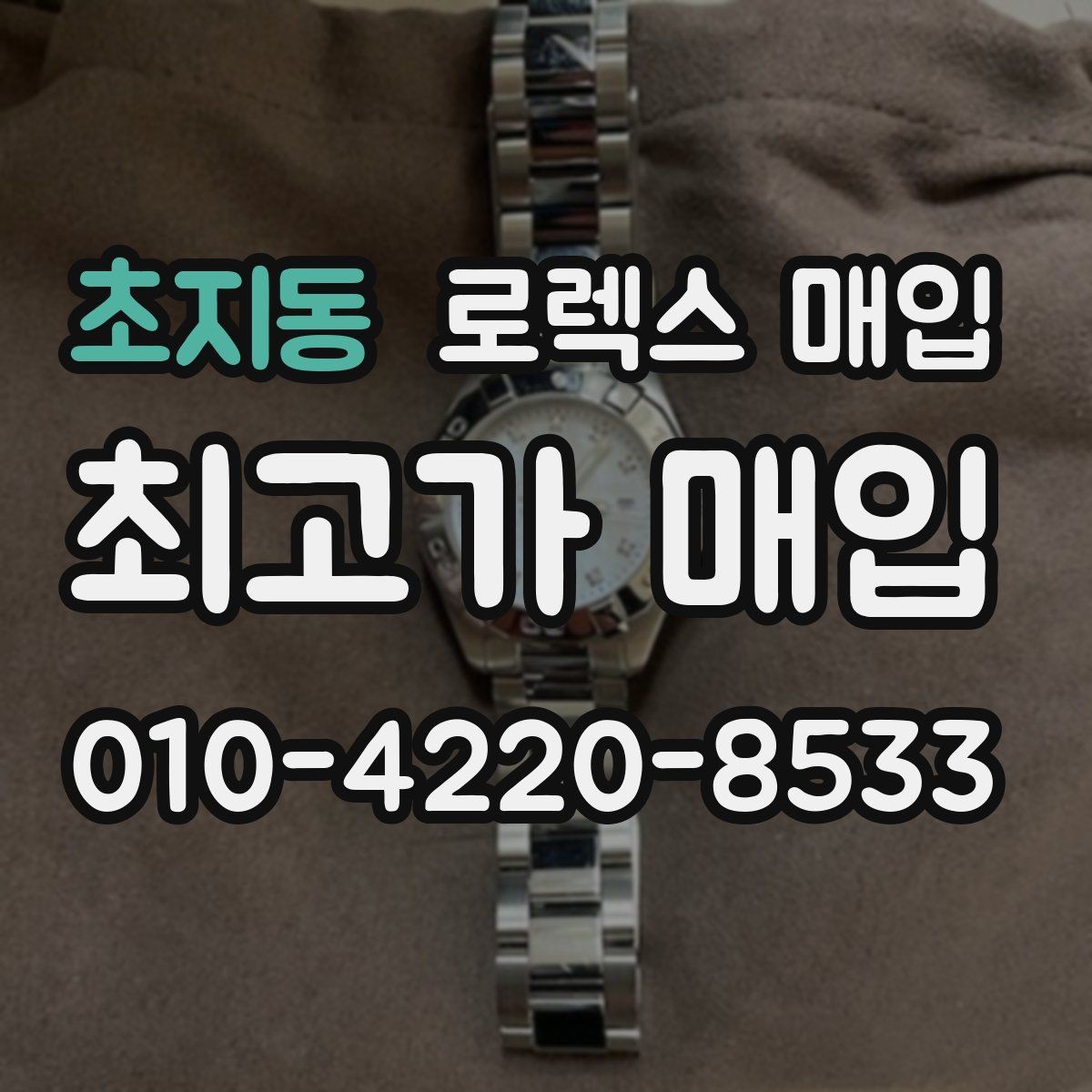 초지동 로렉스 매입 바닷물 사용 이력은 어떻게 볼까