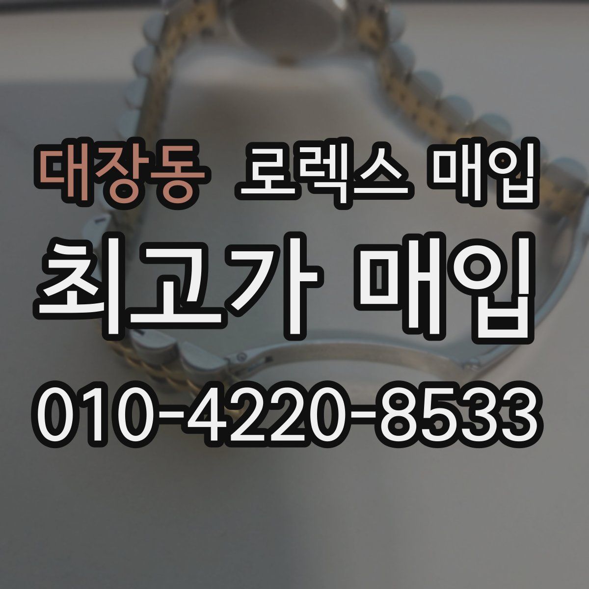 대장동 로렉스 매입