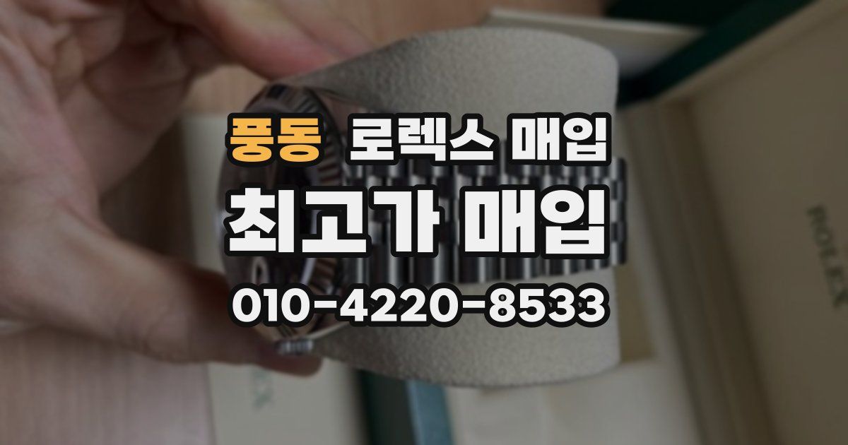 풍동 로렉스 매입