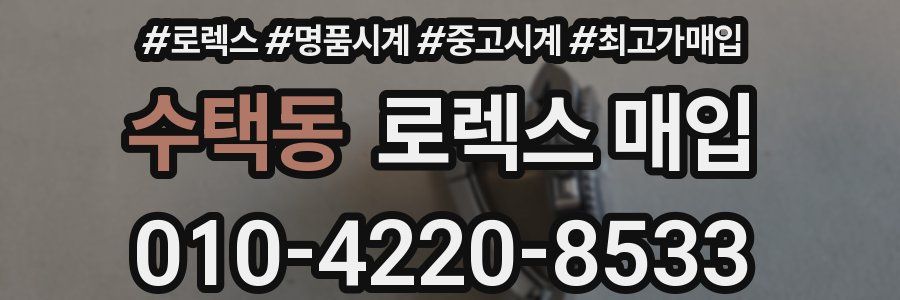 수택동 로렉스 매입