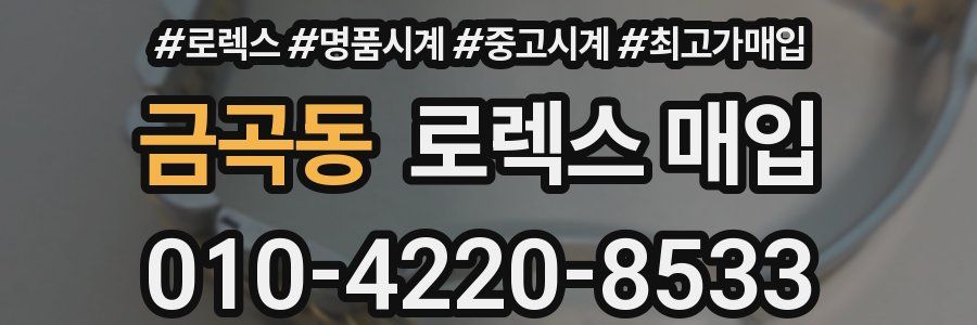 금곡동 로렉스 매입