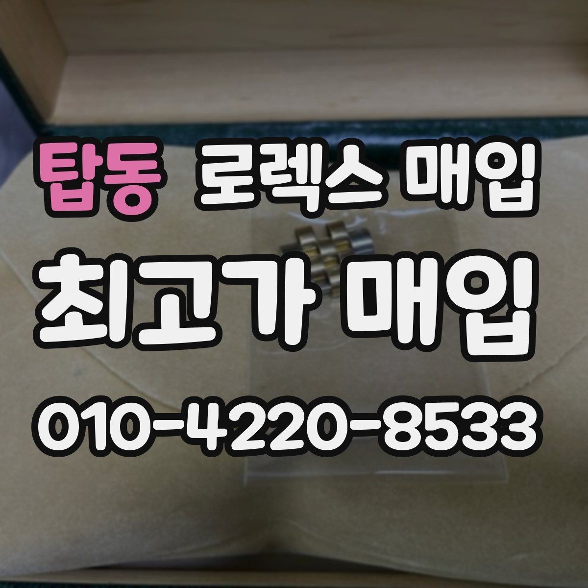 탑동 로렉스 매입 레퍼런스 번호로 정확히 조회하는 방법