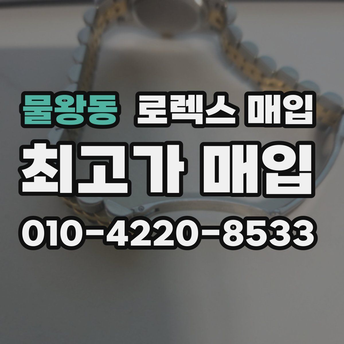 물왕동 로렉스 매입