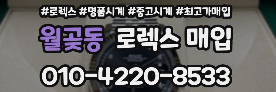 월곶동 로렉스 매입