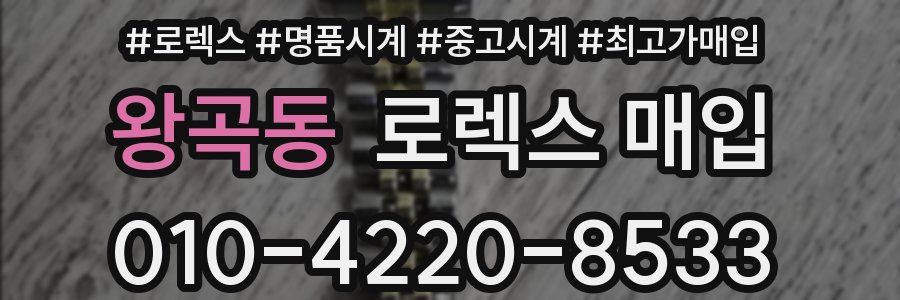 왕곡동 로렉스 매입