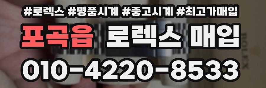 포곡읍 로렉스 매입