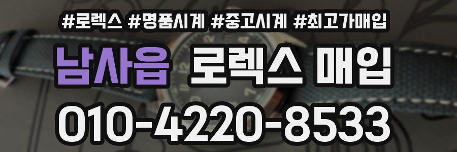 남사읍 로렉스 매입