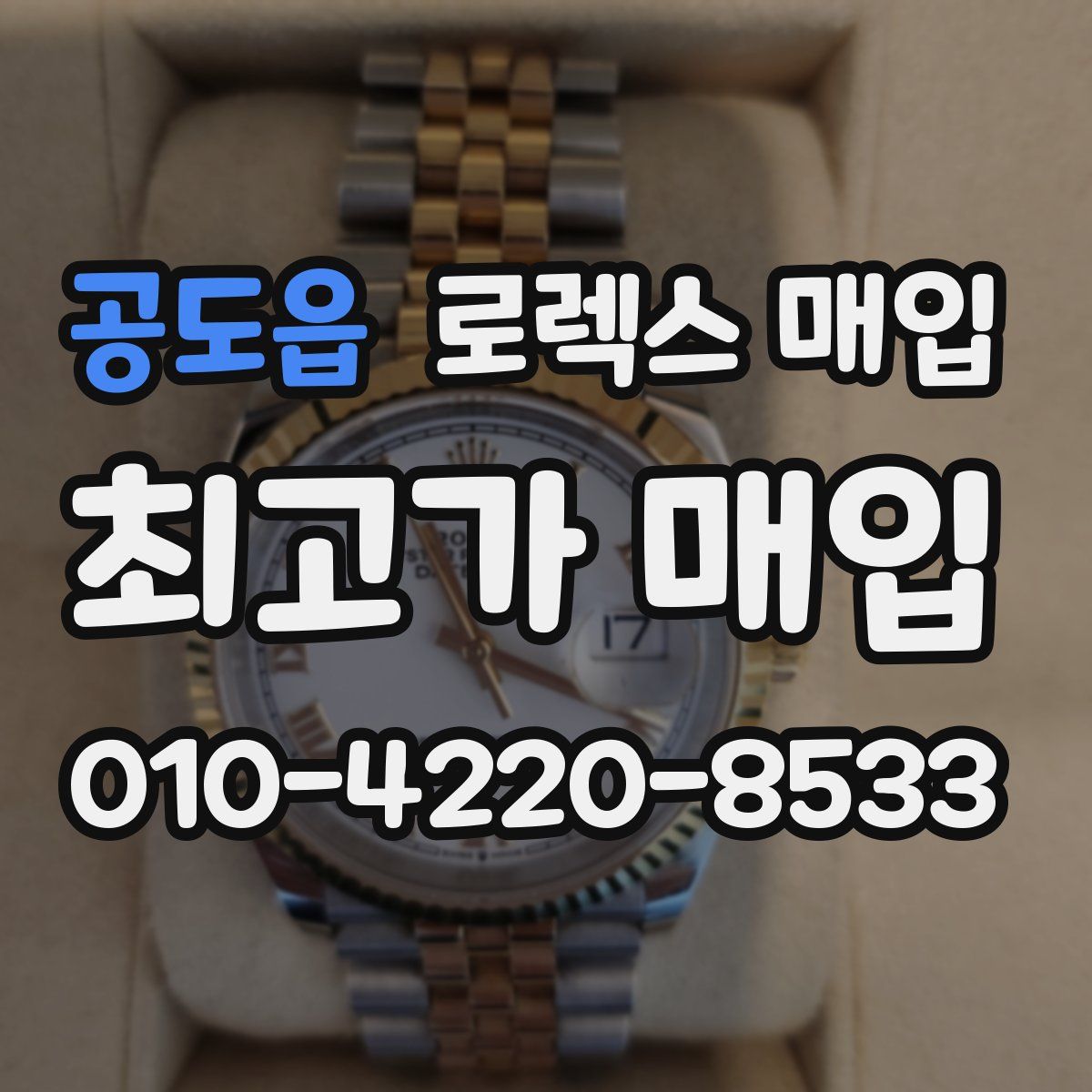 공도읍 로렉스 매입