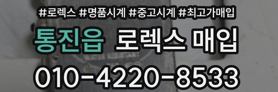 통진읍 로렉스 매입