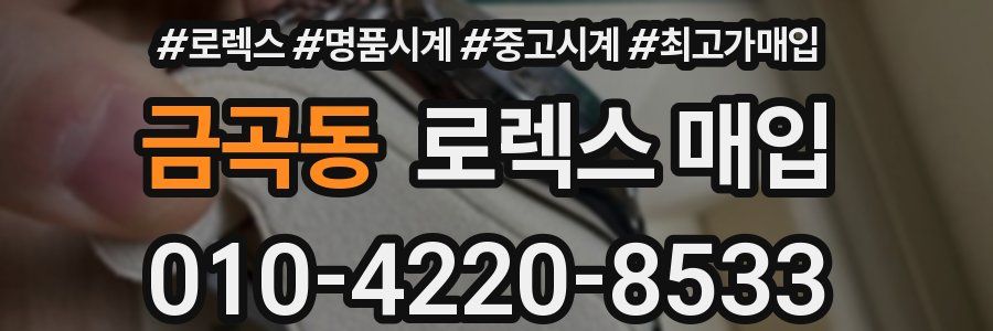 금곡동 로렉스 매입