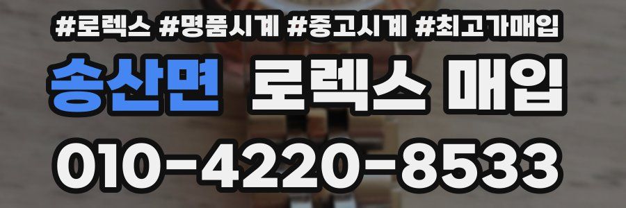 송산면 로렉스 매입