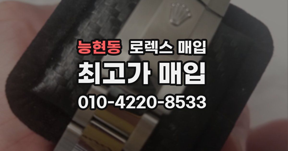 능현동 로렉스 매입