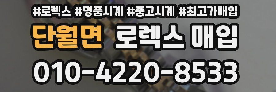 단월면 로렉스 매입