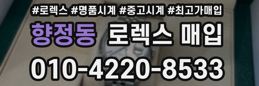 향정동 로렉스 매입