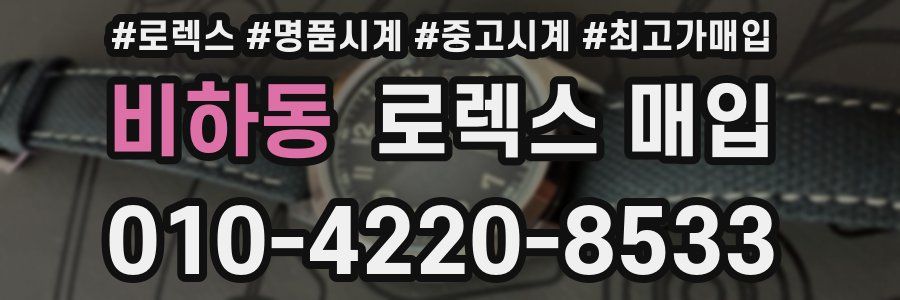 비하동 로렉스 매입