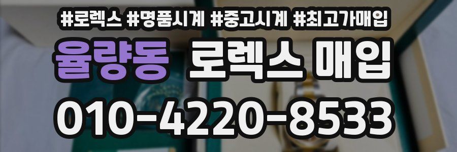 율량동 로렉스 매입