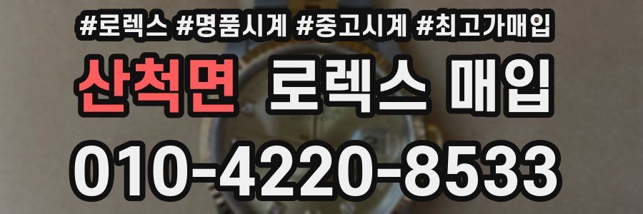 산척면 로렉스 매입