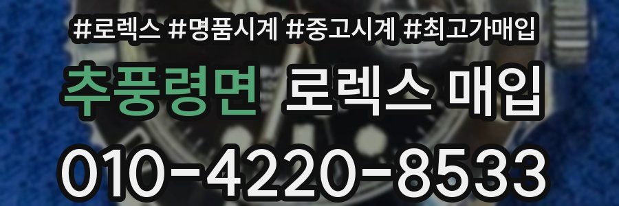 추풍령면 로렉스 매입