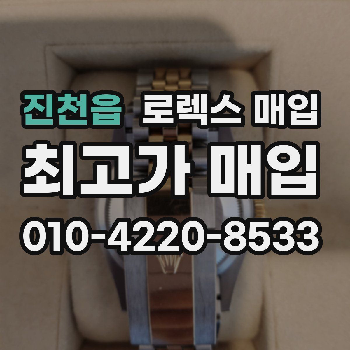 진천읍 로렉스 매입