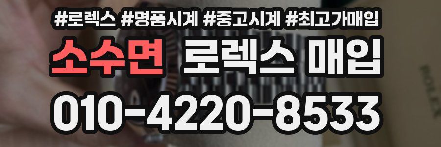 소수면 로렉스 매입