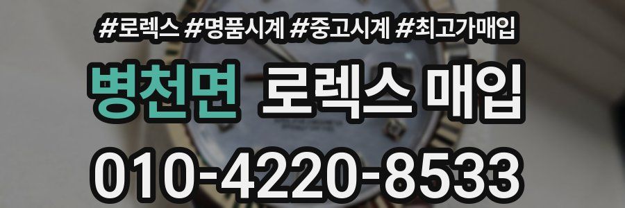 병천면 로렉스 매입