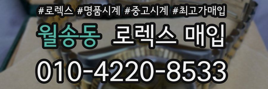 월송동 로렉스 매입