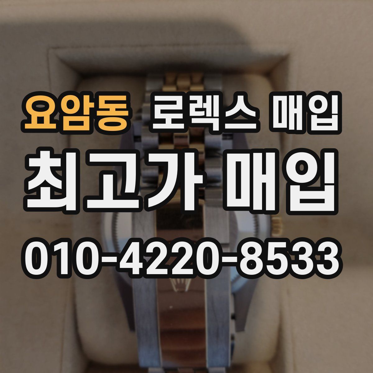 요암동 로렉스 매입