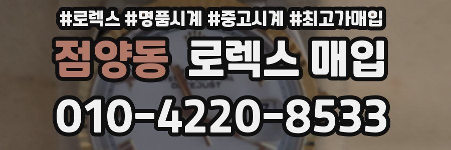 점양동 로렉스 매입