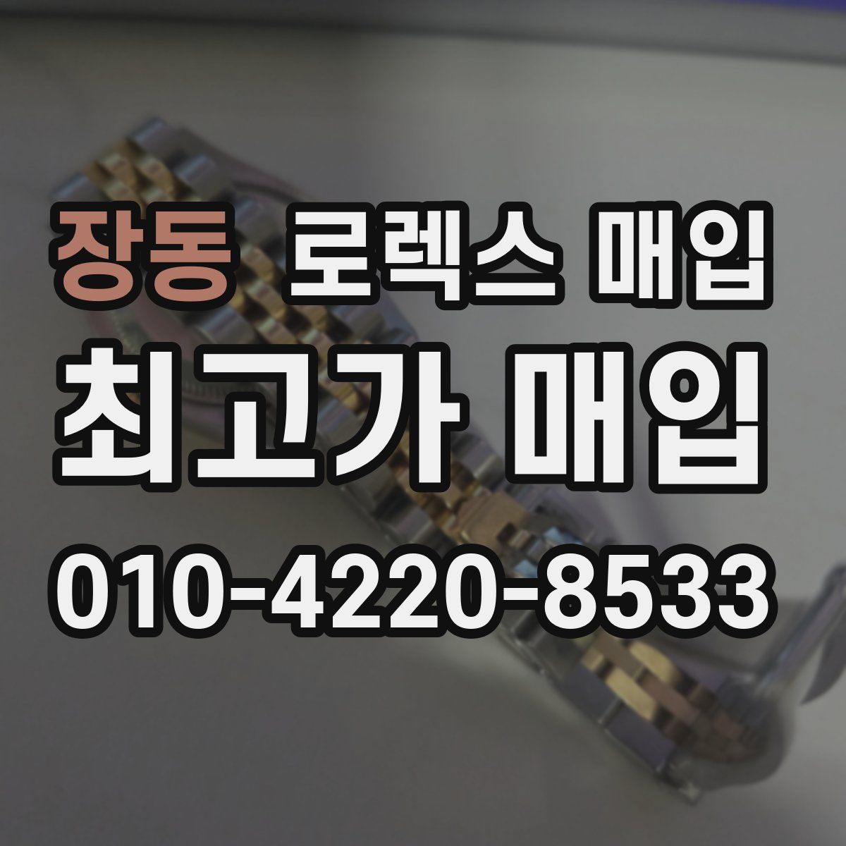 장동 로렉스 매입