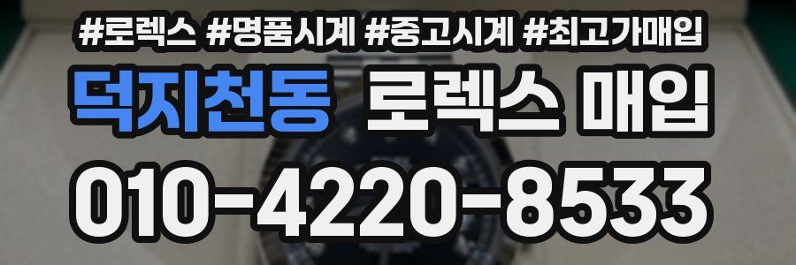 덕지천동 로렉스 매입