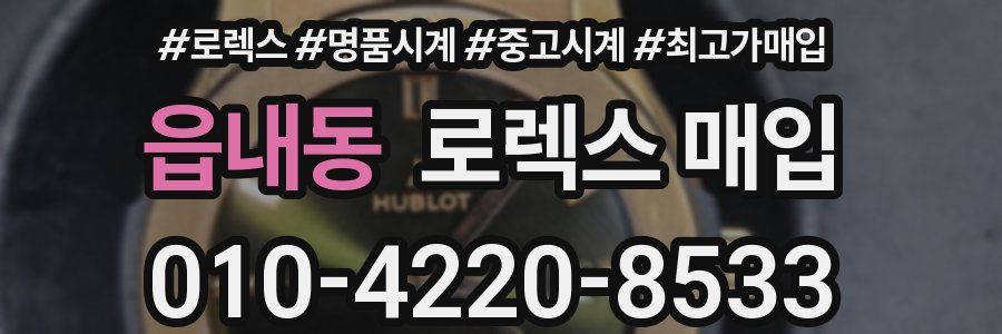 읍내동 로렉스 매입