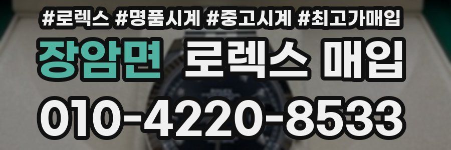 장암면 로렉스 매입