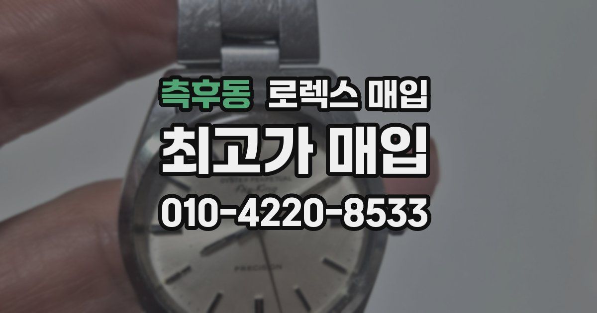 측후동 로렉스 매입