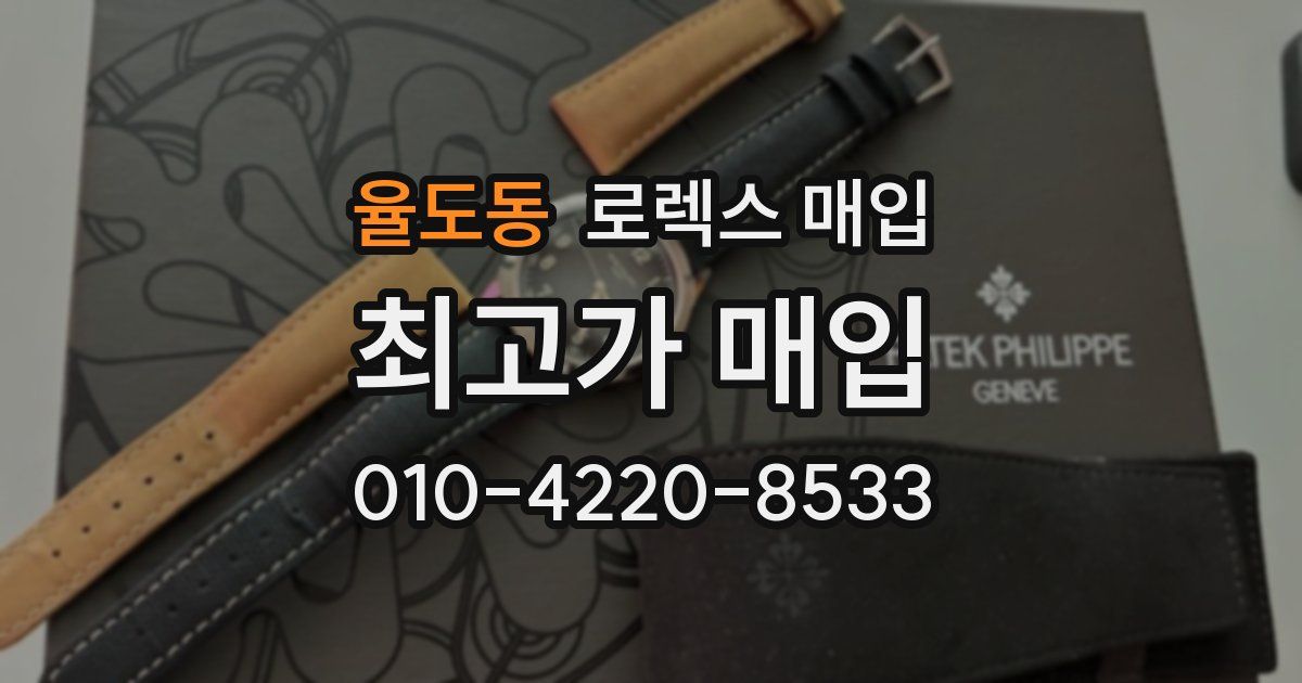 율도동 로렉스 매입