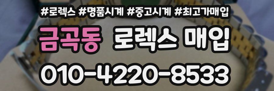 금곡동 로렉스 매입