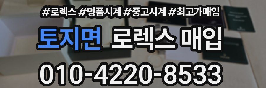 토지면 로렉스 매입