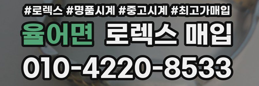 율어면 로렉스 매입