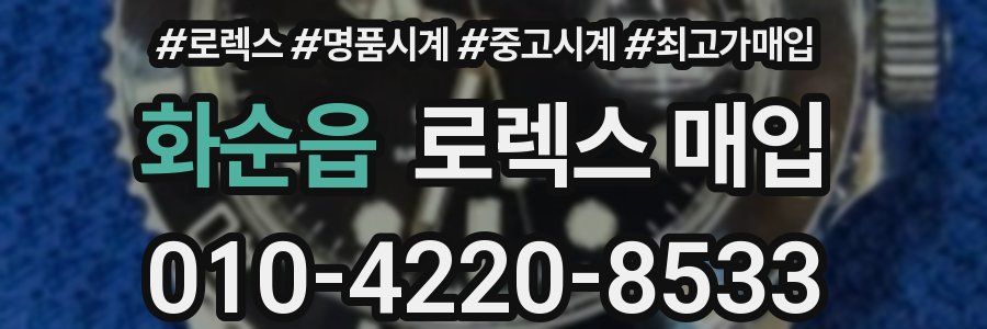 화순읍 로렉스 매입
