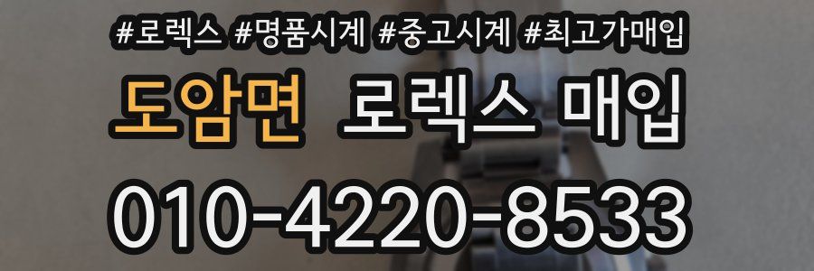 도암면 로렉스 매입
