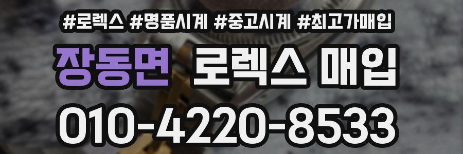 장동면 로렉스 매입