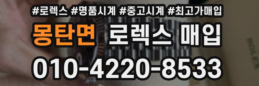 몽탄면 로렉스 매입